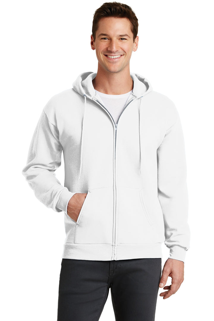 Port & Company¨ - Core Fleece Full-Zip Hooded Sweatshirt. PC78ZH