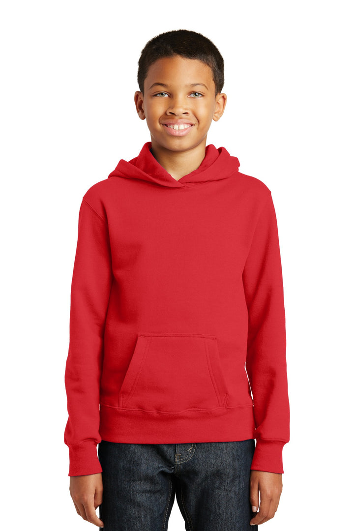 Port & Company¨ Youth Fan Favorite Fleece Pullover Hooded Sweatshirt. PC850YH