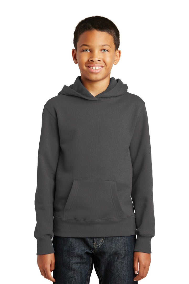 Port & Company¨ Youth Fan Favorite Fleece Pullover Hooded Sweatshirt. PC850YH