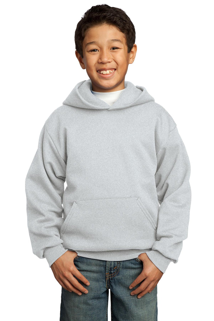 Port & Company¨ - Youth Core Fleece Pullover Hooded Sweatshirt.  PC90YH