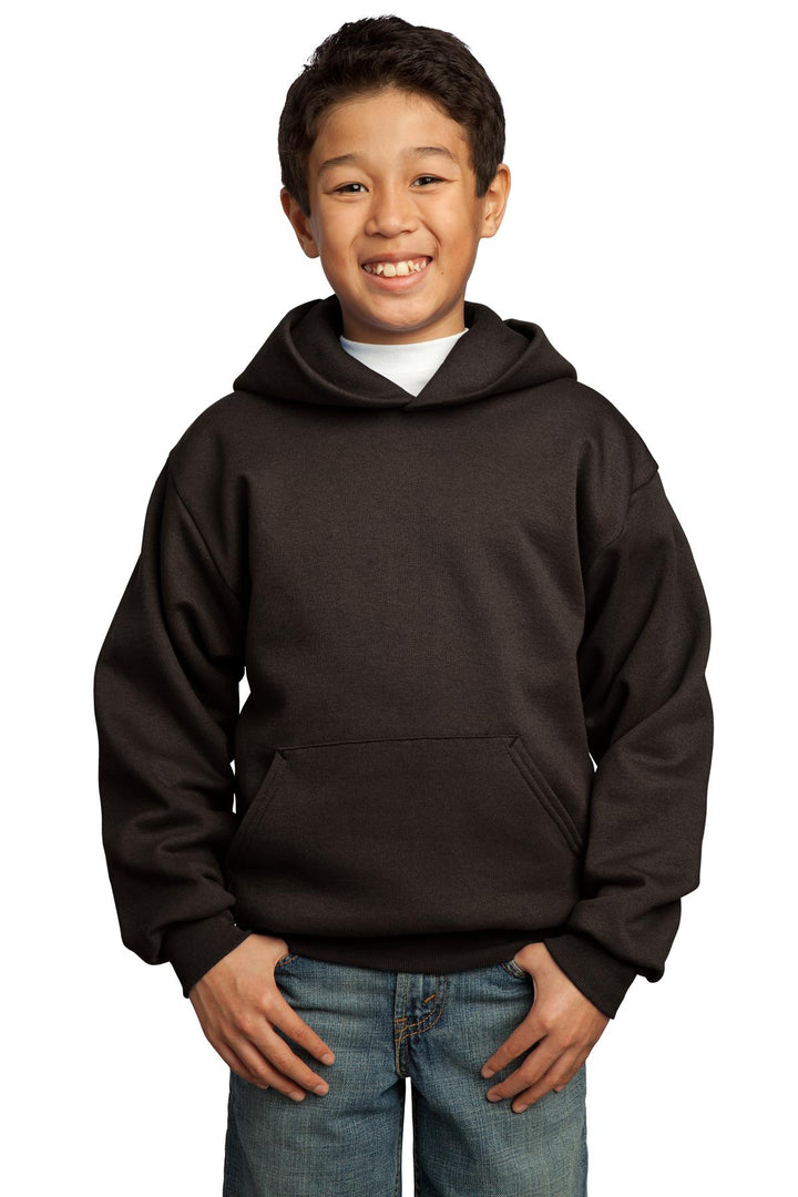 Port & Company¨ - Youth Core Fleece Pullover Hooded Sweatshirt.  PC90YH