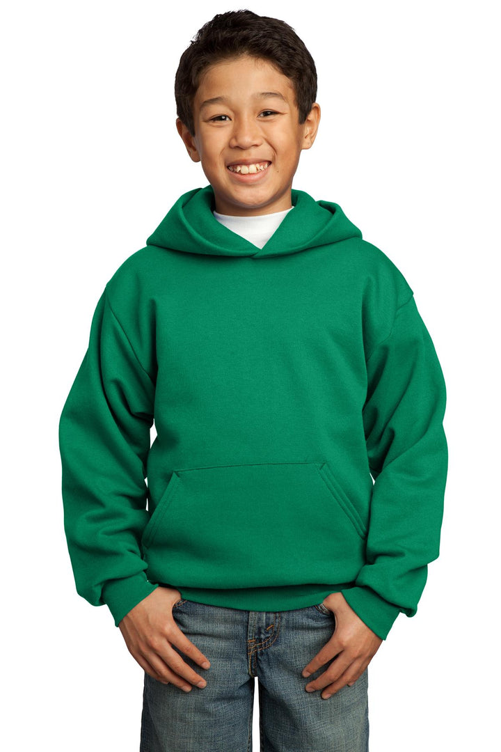 Port & Company¨ - Youth Core Fleece Pullover Hooded Sweatshirt.  PC90YH