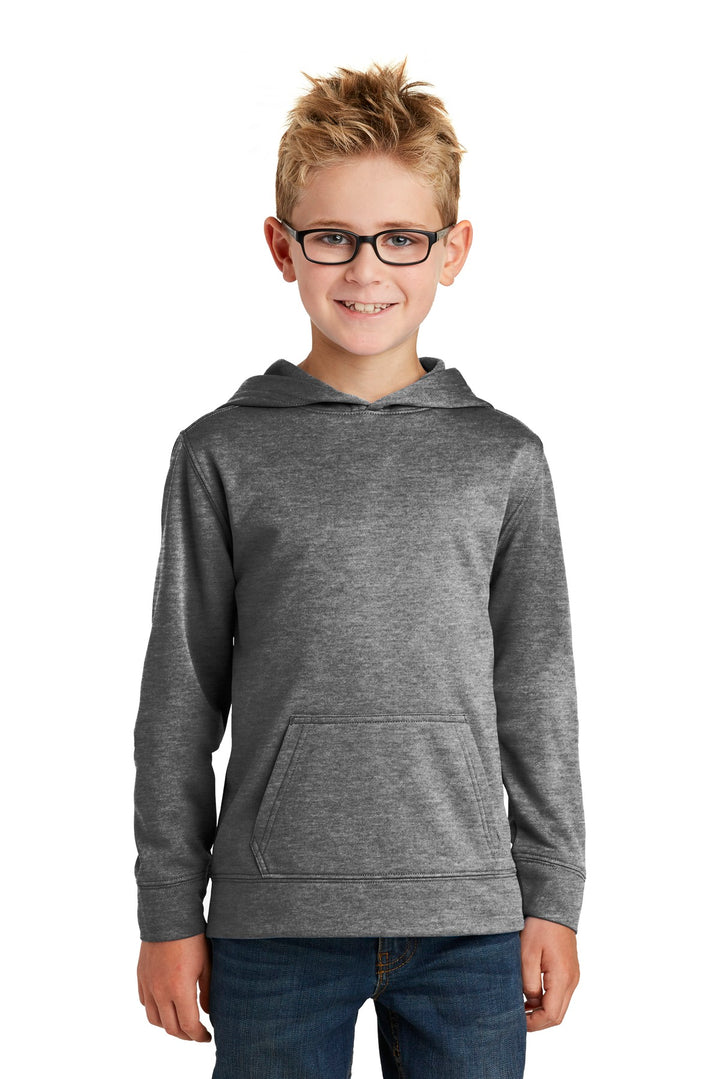 Port & Company¨ - Youth Core Fleece Pullover Hooded Sweatshirt.  PC90YH