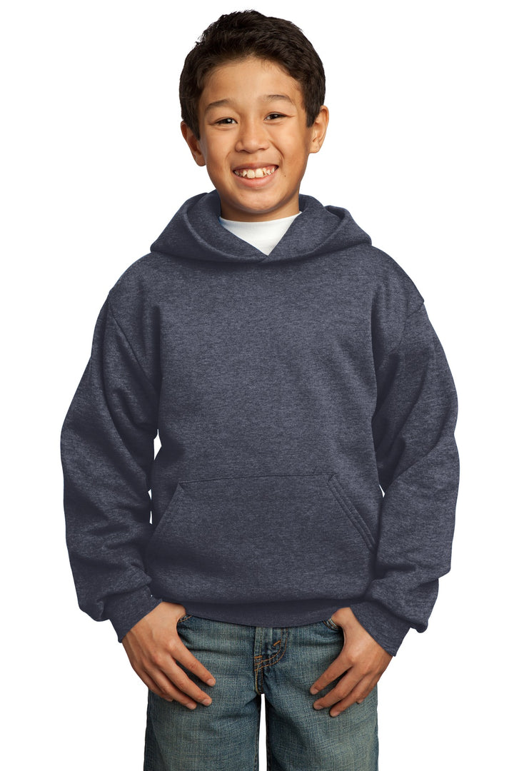 Port & Company¨ - Youth Core Fleece Pullover Hooded Sweatshirt.  PC90YH