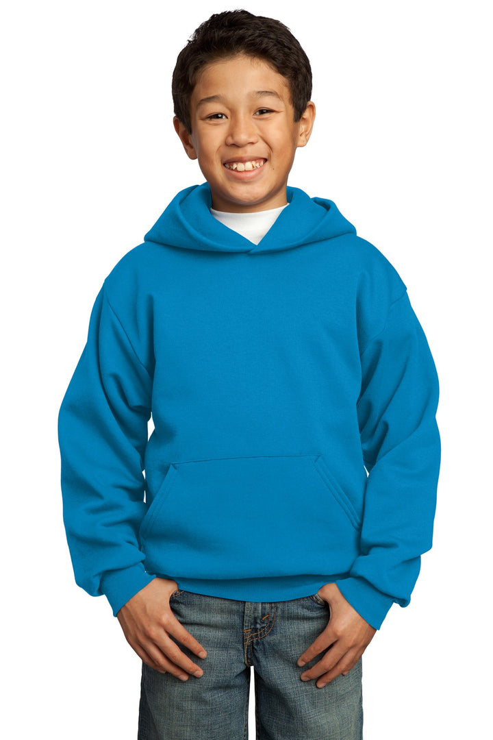 Port & Company¨ - Youth Core Fleece Pullover Hooded Sweatshirt.  PC90YH