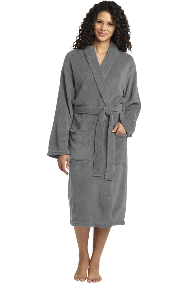 Port Authority¨ Plush Microfleece Shawl Collar Robe. R102