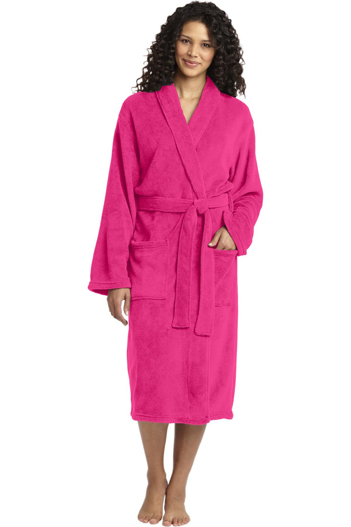 Port Authority¨ Plush Microfleece Shawl Collar Robe. R102