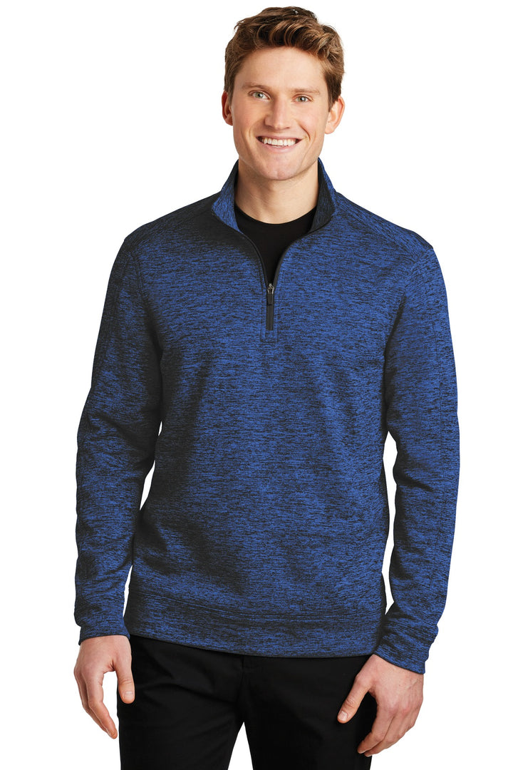Sport-Tek¨ PosiCharge¨ Electric Heather Fleece 1/4-Zip Pullover. ST226