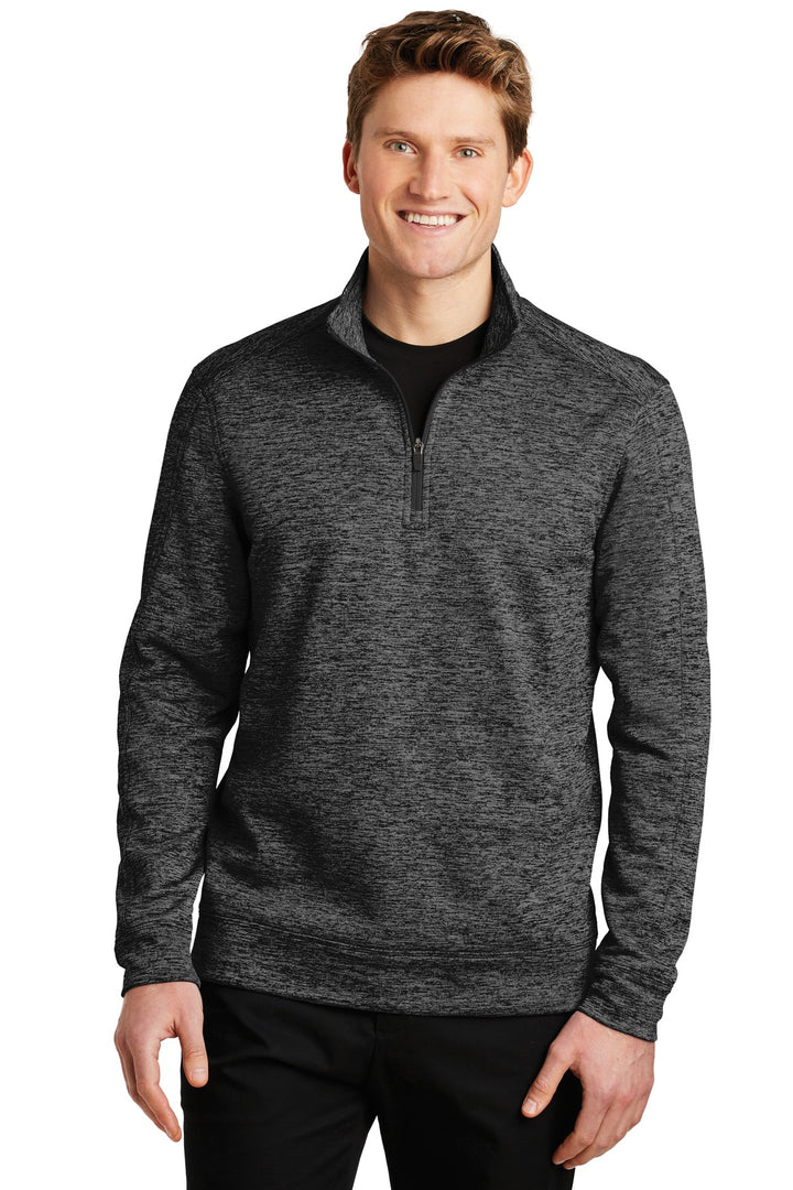 Sport-Tek¨ PosiCharge¨ Electric Heather Fleece 1/4-Zip Pullover. ST226