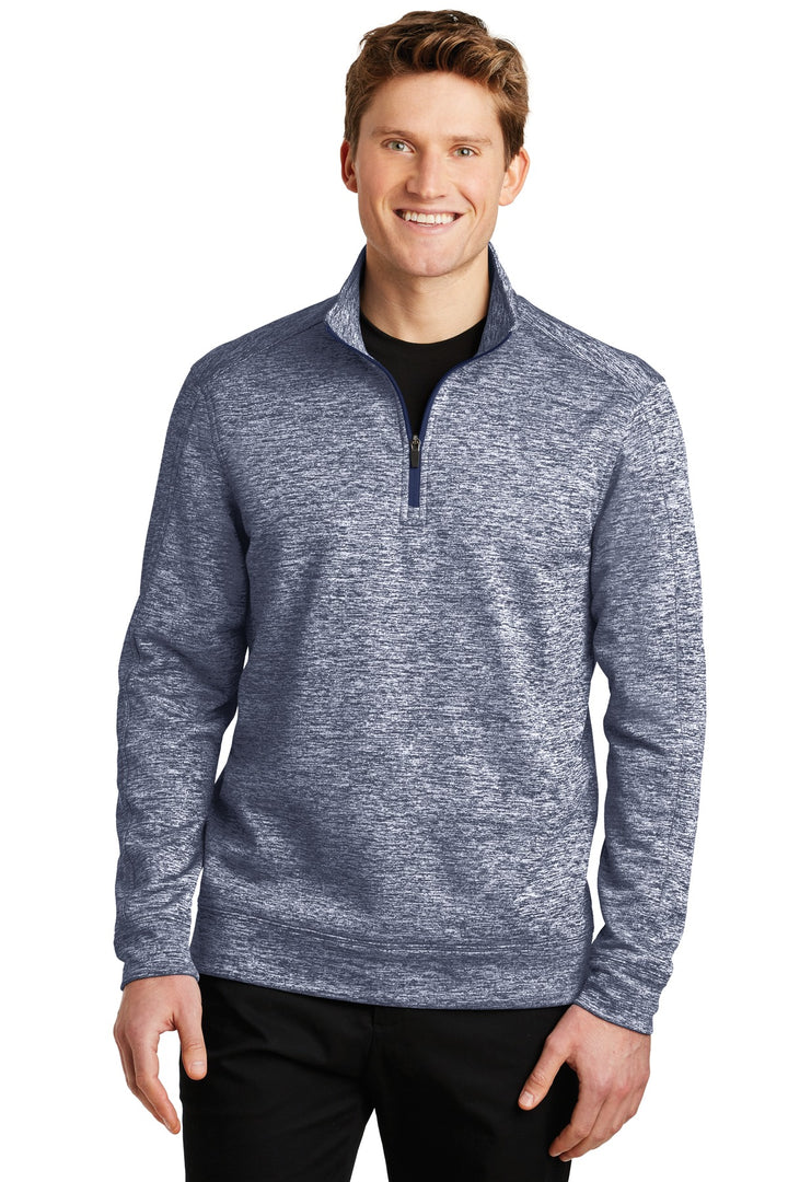 Sport-Tek¨ PosiCharge¨ Electric Heather Fleece 1/4-Zip Pullover. ST226