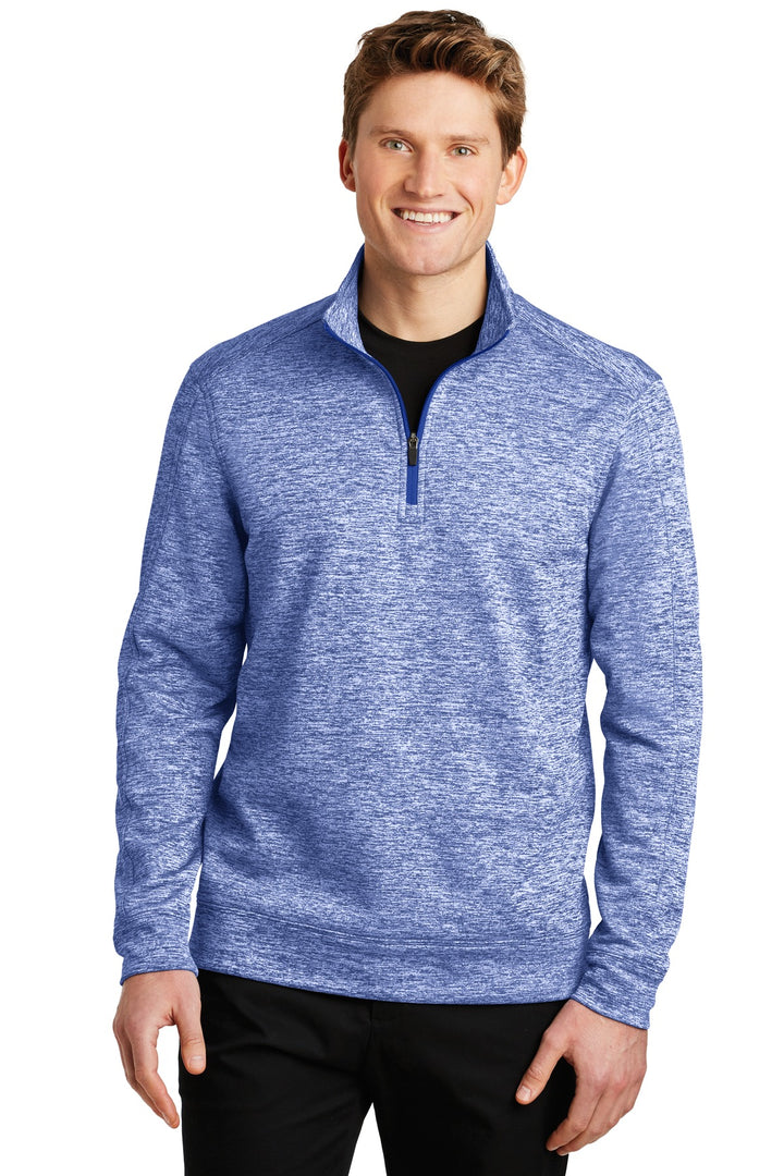 Sport-Tek¨ PosiCharge¨ Electric Heather Fleece 1/4-Zip Pullover. ST226
