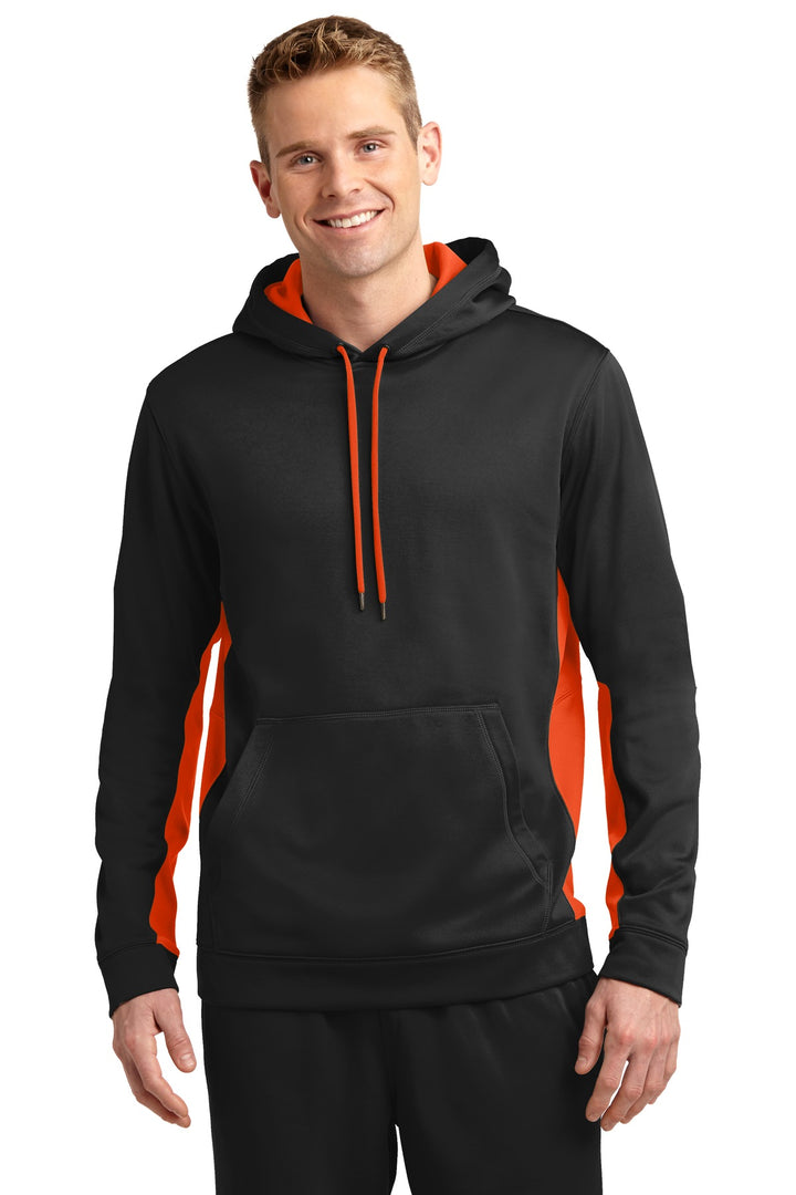 Sport-Tek¨ Sport-Wick¨ Fleece Colorblock Hooded Pullover. ST235