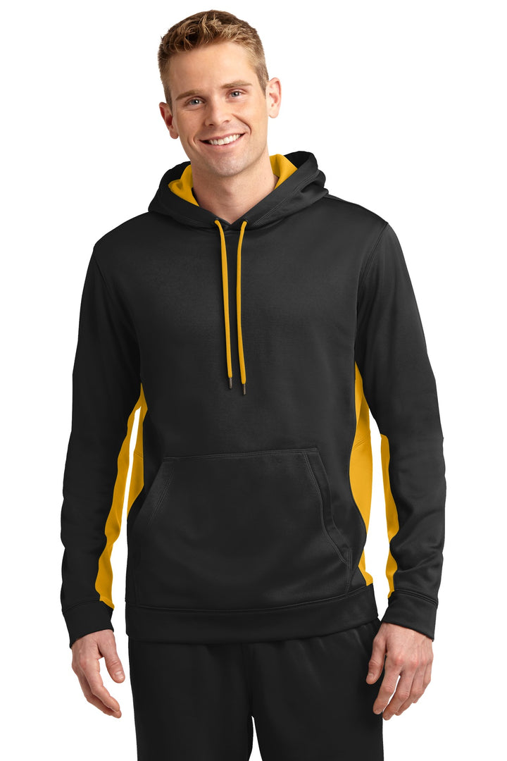 Sport-Tek¨ Sport-Wick¨ Fleece Colorblock Hooded Pullover. ST235