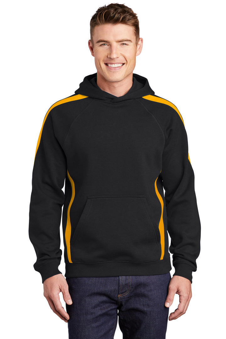 Sport-Tek¨ Sleeve Stripe Pullover Hooded Sweatshirt. ST265