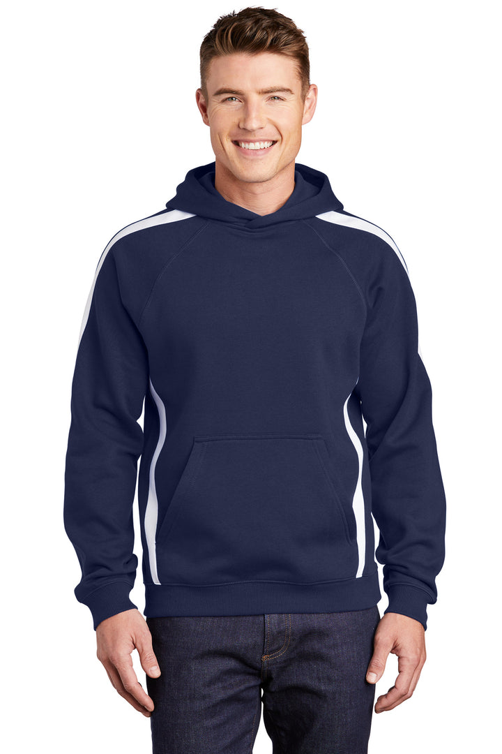 Sport-Tek¨ Sleeve Stripe Pullover Hooded Sweatshirt. ST265