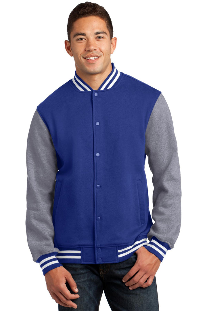 Sport-Tek¨ Fleece Letterman Jacket. ST270