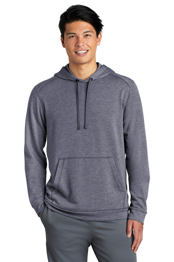 Sport-Tek ¨ PosiCharge ¨ Tri-Blend Wicking Fleece Hooded Pullover. ST296