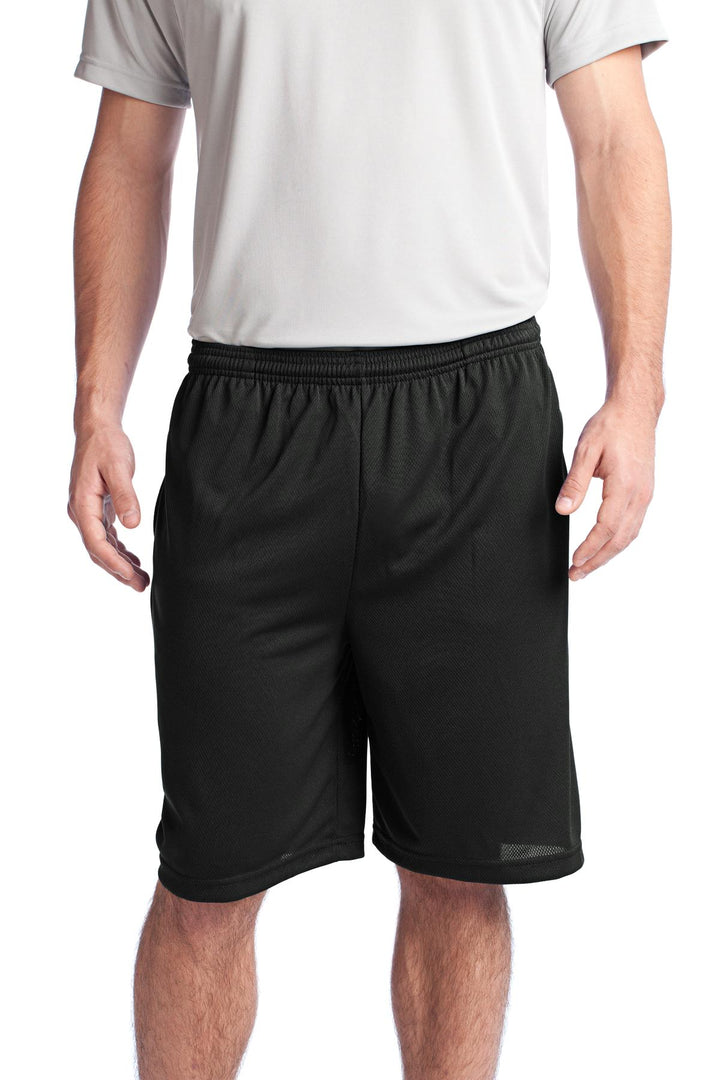 Sport-Tek¨ PosiCharge¨ Tough Mesh Pocket Short. ST312