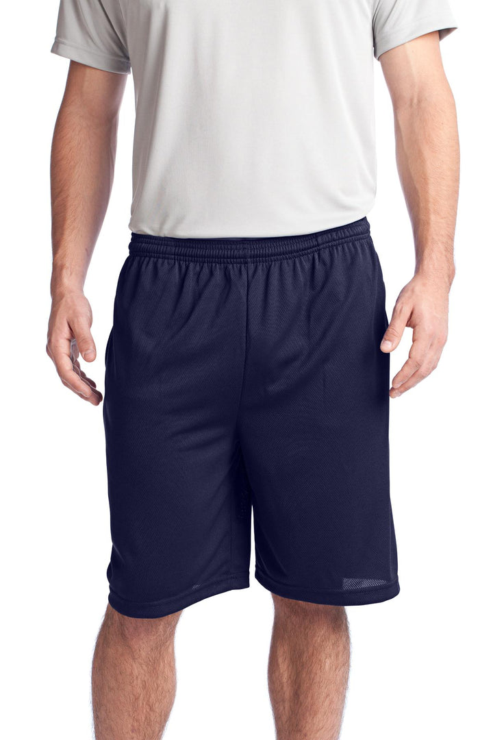 Sport-Tek¨ PosiCharge¨ Tough Mesh Pocket Short. ST312