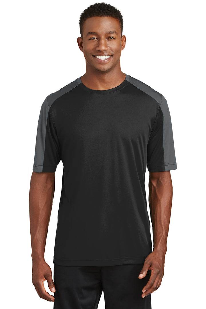 Sport-Tek¨ PosiCharge¨ Competitor™ Sleeve-Blocked Tee. ST354