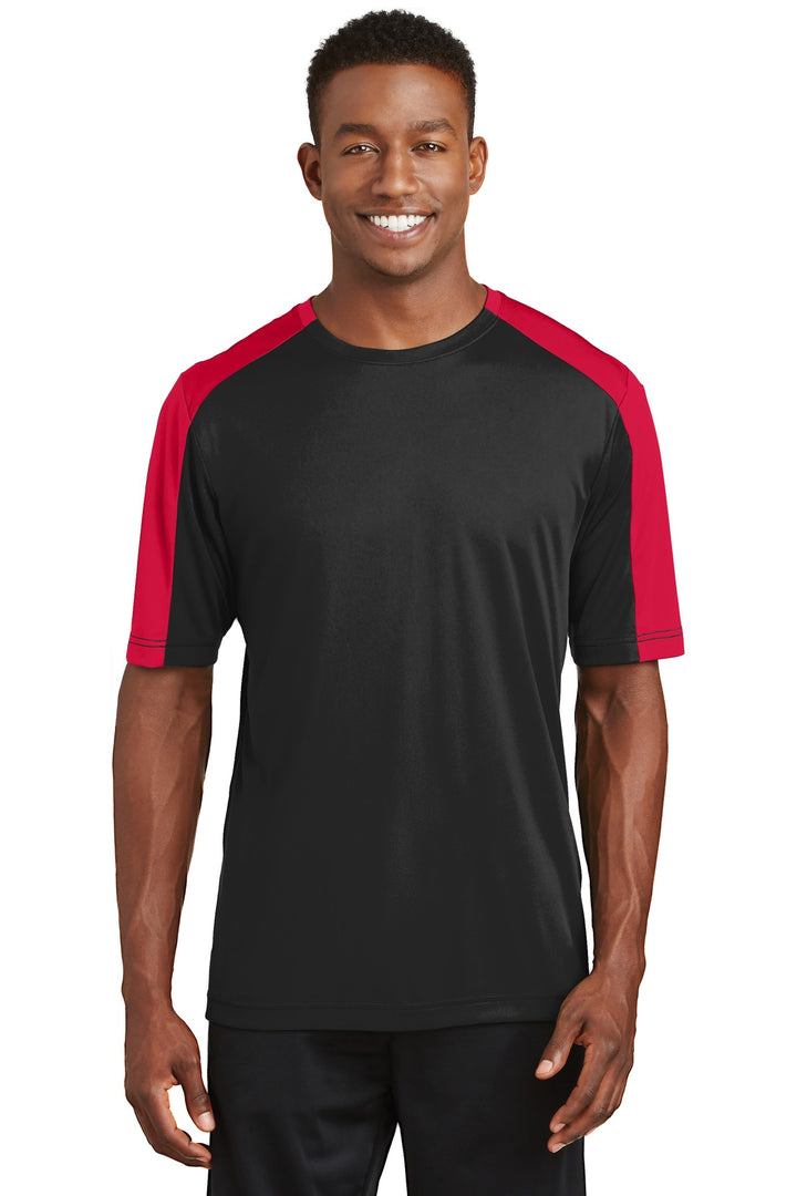 Sport-Tek¨ PosiCharge¨ Competitor™ Sleeve-Blocked Tee. ST354
