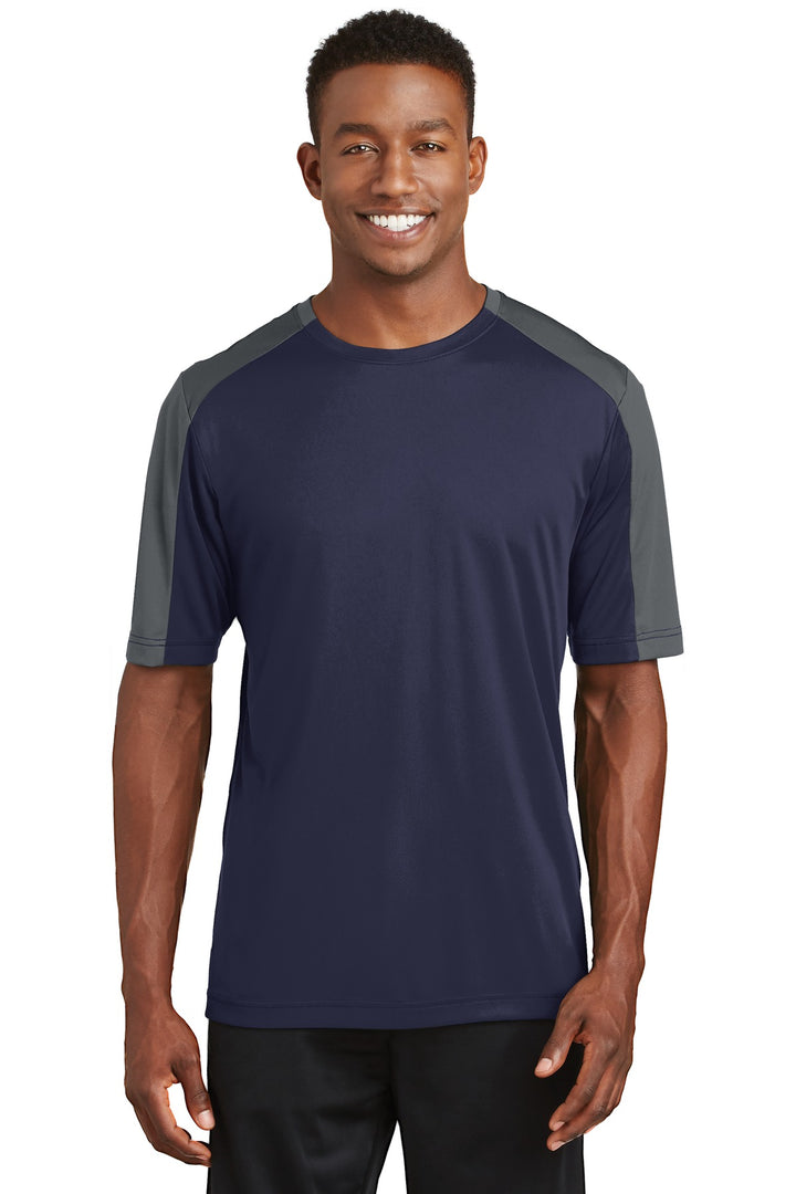Sport-Tek¨ PosiCharge¨ Competitor™ Sleeve-Blocked Tee. ST354