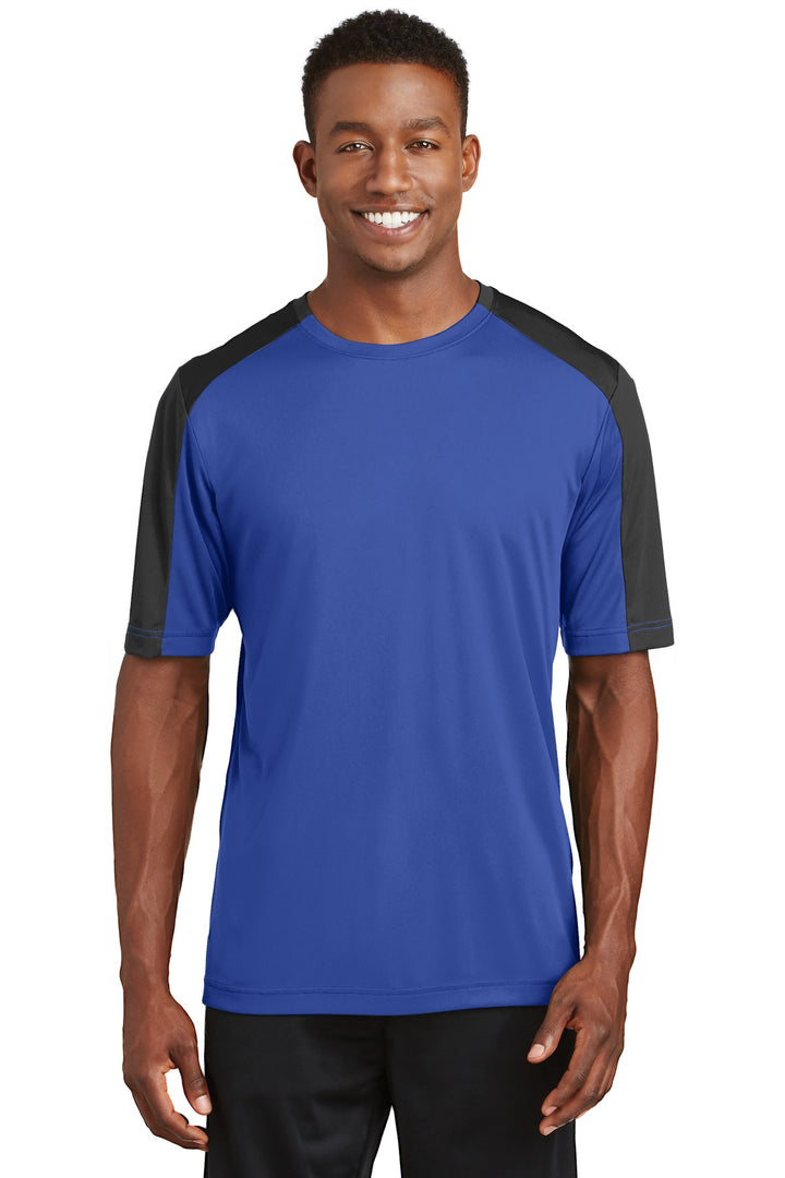 Sport-Tek¨ PosiCharge¨ Competitor™ Sleeve-Blocked Tee. ST354