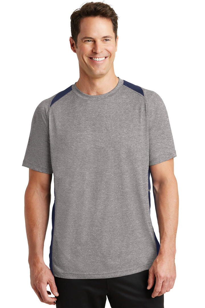 Sport-Tek¨ Heather Colorblock Contender™ Tee. ST361