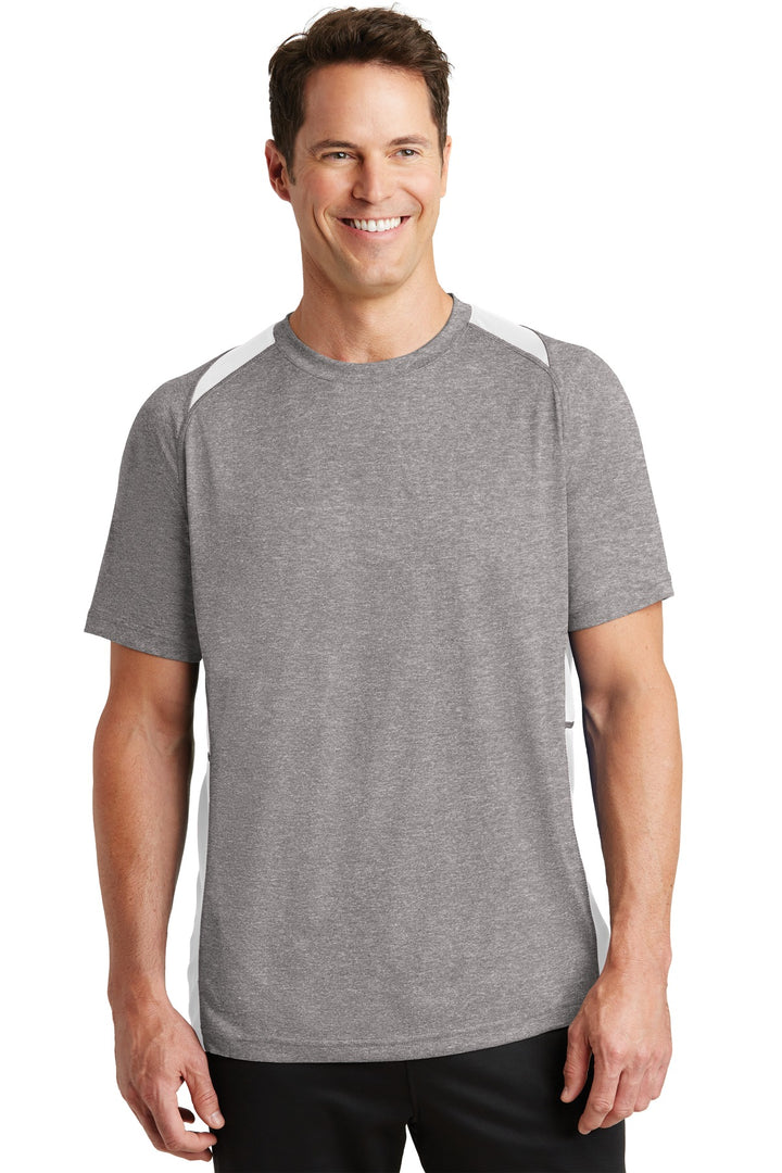 Sport-Tek¨ Heather Colorblock Contender™ Tee. ST361