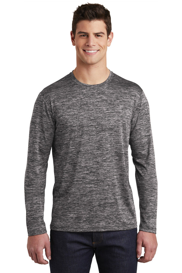 Sport-Tek ¨ PosiCharge ¨ Long Sleeve Electric Heather Tee. ST390LS