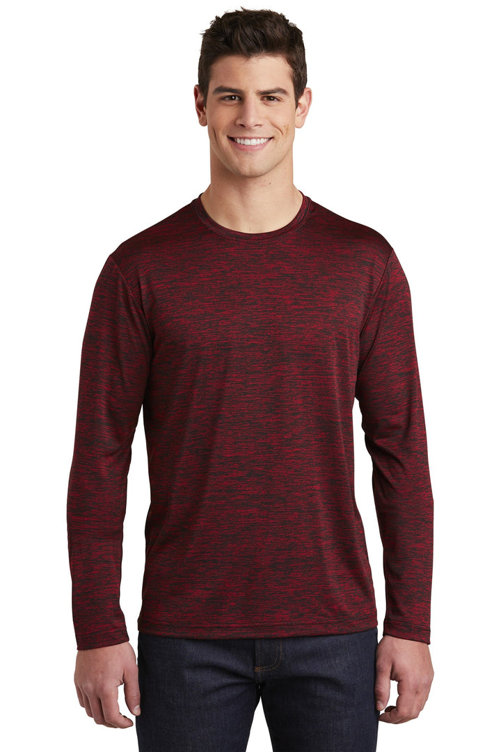 Sport-Tek ¨ PosiCharge ¨ Long Sleeve Electric Heather Tee. ST390LS