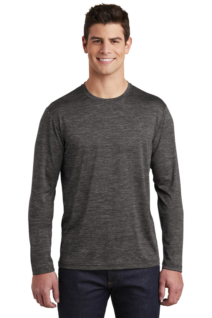 Sport-Tek ¨ PosiCharge ¨ Long Sleeve Electric Heather Tee. ST390LS