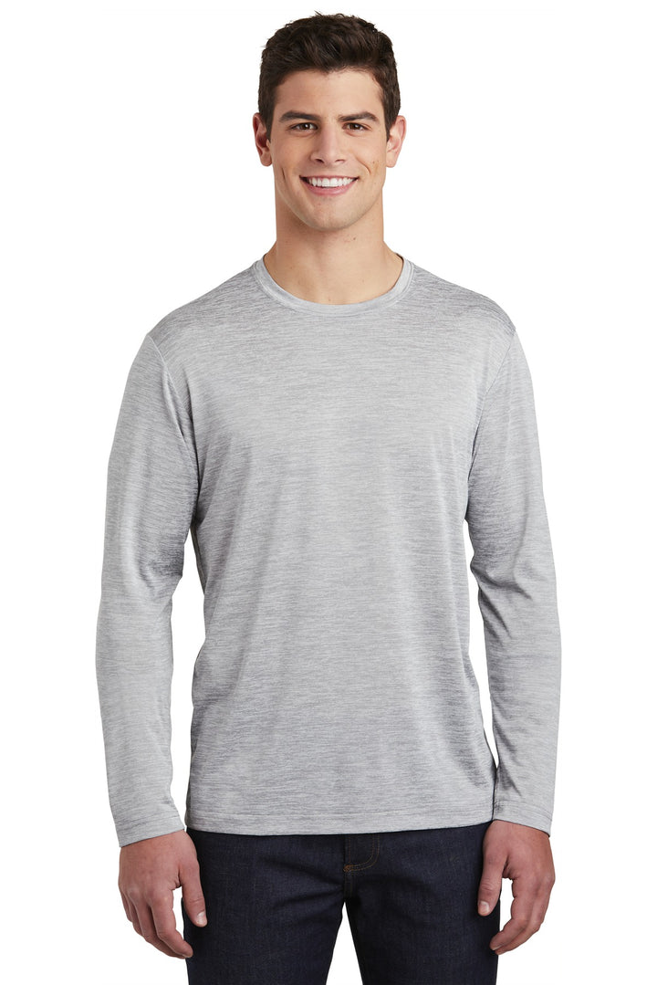 Sport-Tek ¨ PosiCharge ¨ Long Sleeve Electric Heather Tee. ST390LS