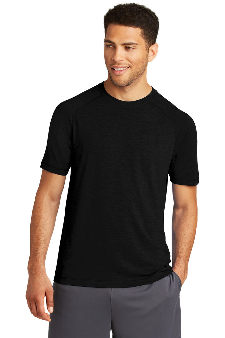Sport-Tek ¨ PosiCharge ¨ Tri-Blend Wicking Raglan Tee. ST400