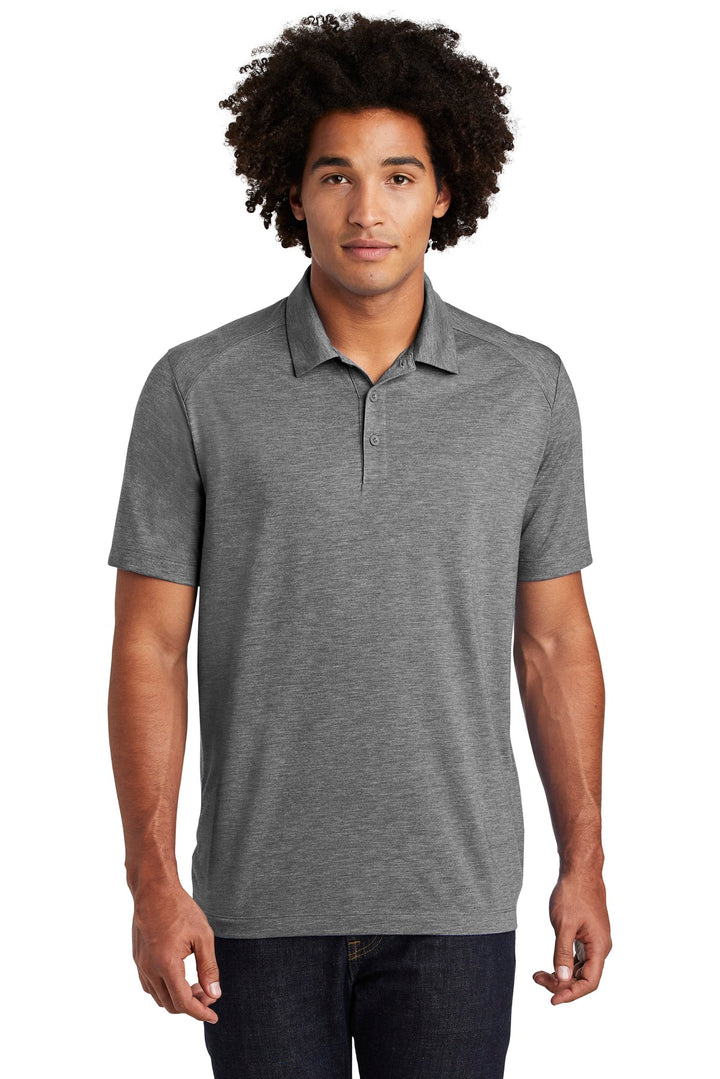Sport-Tek ¨ PosiCharge ¨ Tri-Blend Wicking Polo. ST405