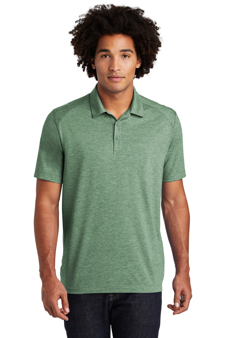 Sport-Tek ¨ PosiCharge ¨ Tri-Blend Wicking Polo. ST405