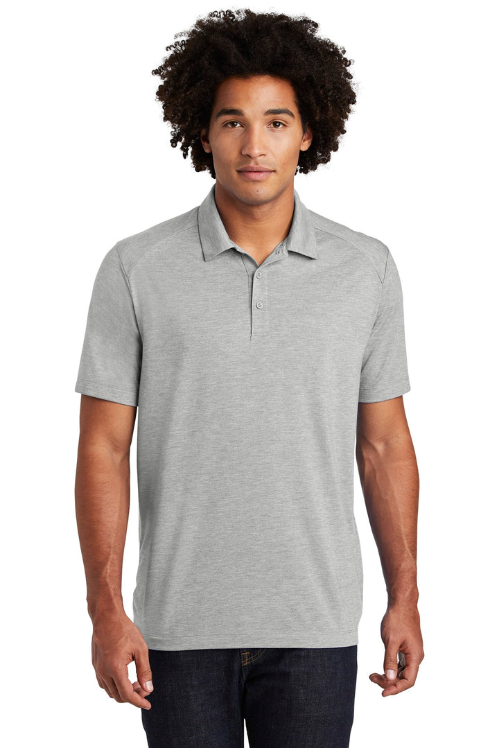 Sport-Tek ¨ PosiCharge ¨ Tri-Blend Wicking Polo. ST405