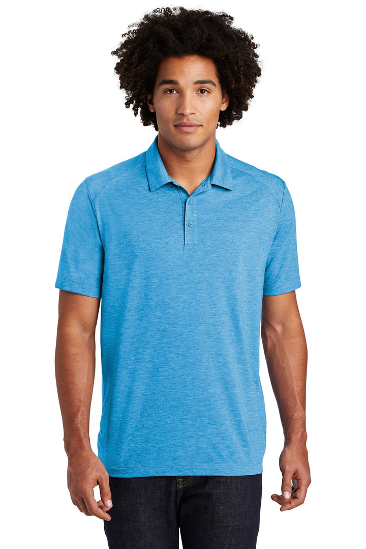 Sport-Tek ¨ PosiCharge ¨ Tri-Blend Wicking Polo. ST405