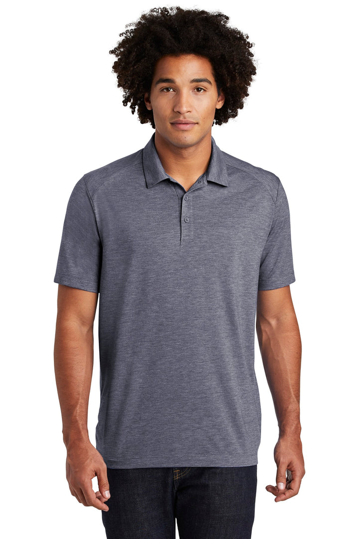 Sport-Tek ¨ PosiCharge ¨ Tri-Blend Wicking Polo. ST405