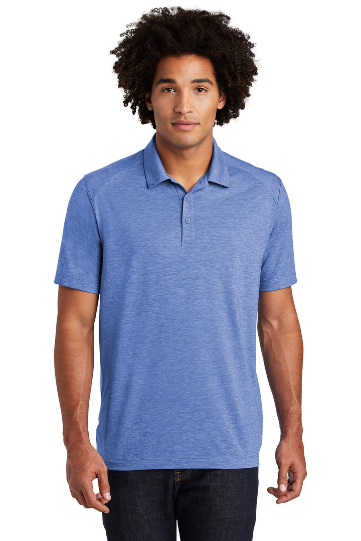 Sport-Tek ¨ PosiCharge ¨ Tri-Blend Wicking Polo. ST405