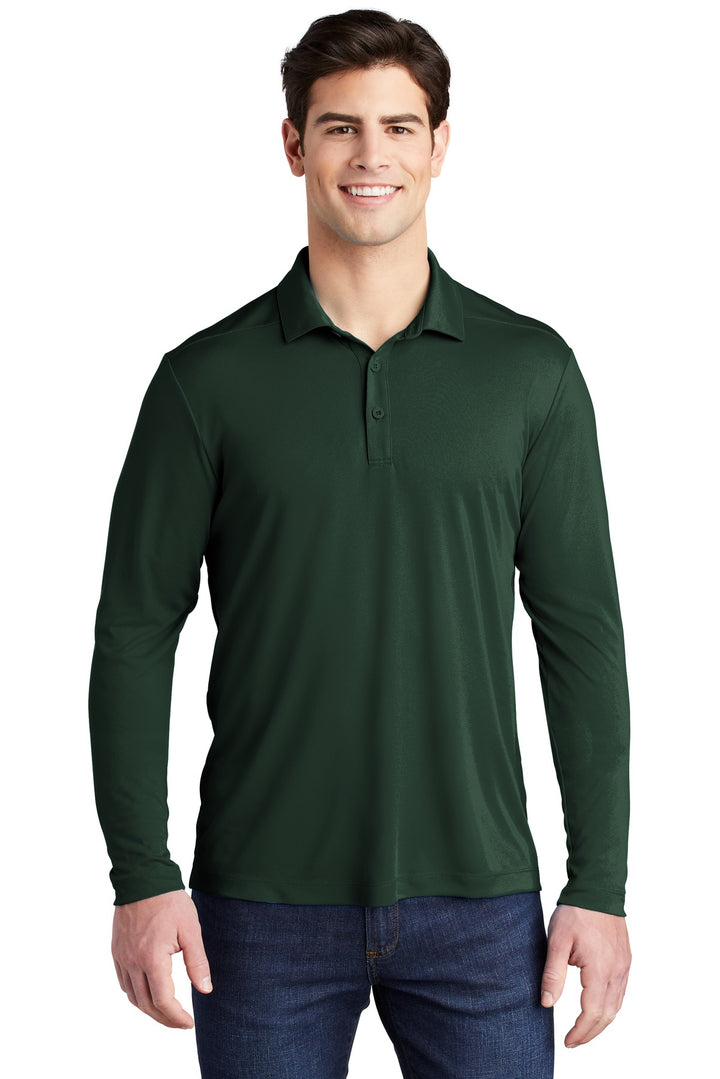 Sport-Tek ¨  Posi-UV¨  Pro Long Sleeve Polo. ST520LS