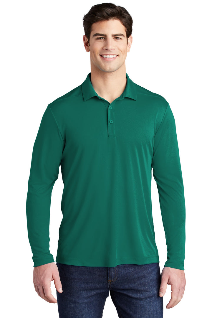 Sport-Tek ¨  Posi-UV¨  Pro Long Sleeve Polo. ST520LS