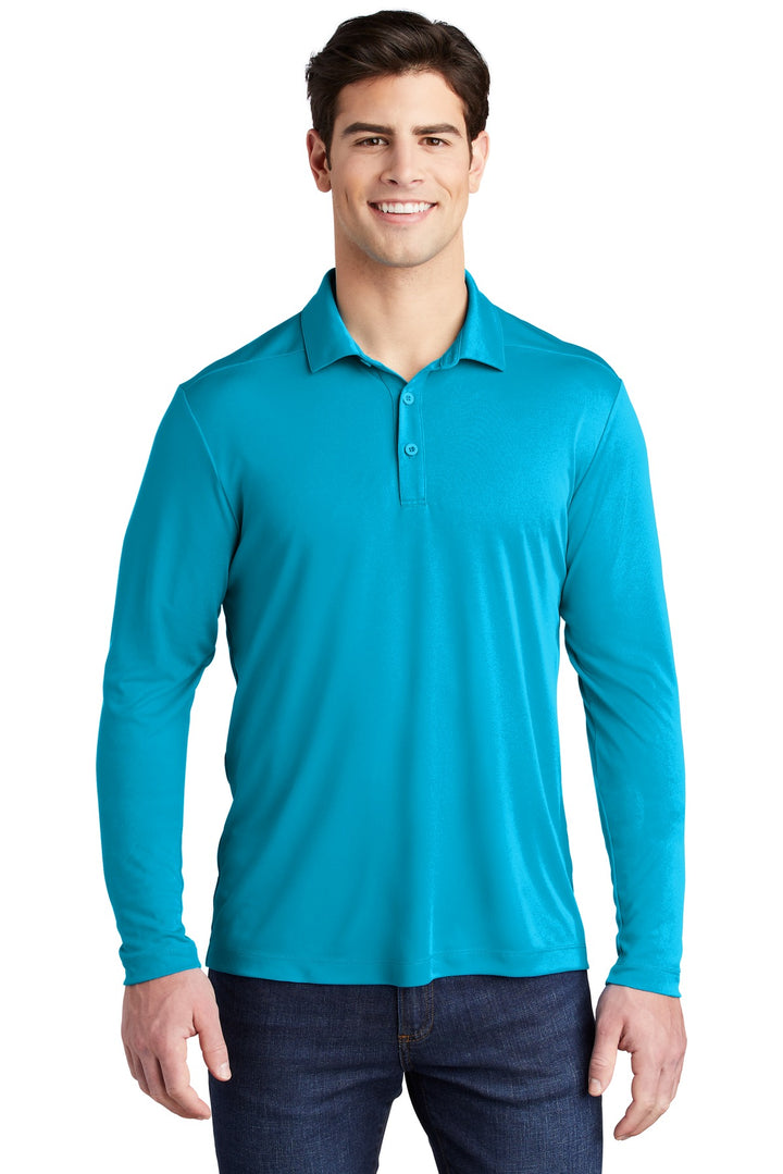 Sport-Tek ¨  Posi-UV¨  Pro Long Sleeve Polo. ST520LS
