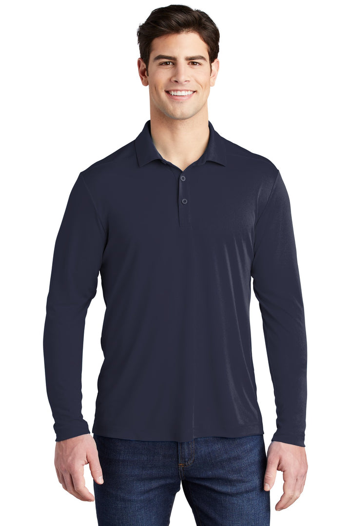 Sport-Tek ¨  Posi-UV¨  Pro Long Sleeve Polo. ST520LS