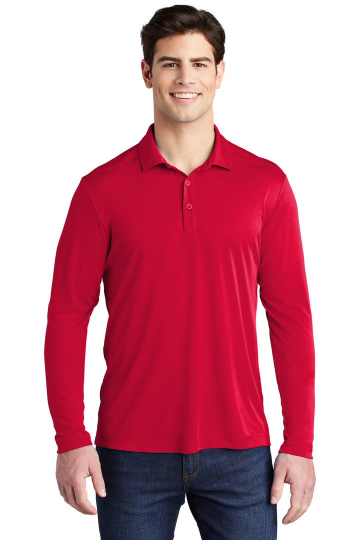 Sport-Tek ¨  Posi-UV¨  Pro Long Sleeve Polo. ST520LS