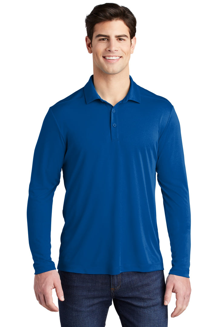 Sport-Tek ¨  Posi-UV¨  Pro Long Sleeve Polo. ST520LS
