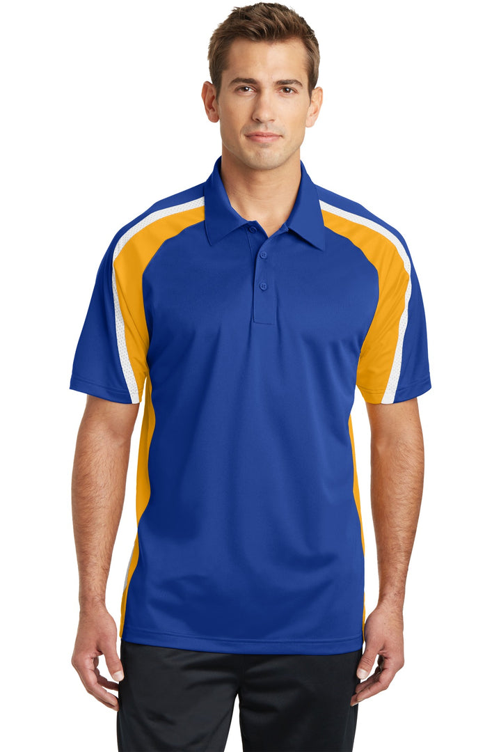 Sport-Tek¨ Tricolor Micropique Sport-Wick¨ Polo. ST654