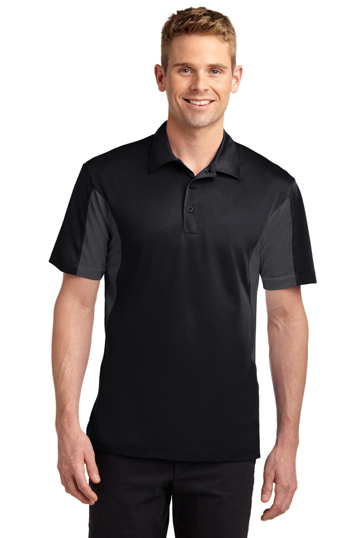 Sport-Tek¨ Tall Side Blocked Micropique Sport-Wick¨ Polo. TST655