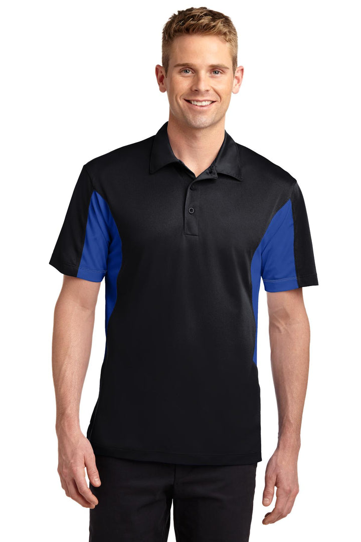 Sport-Tek¨ Tall Side Blocked Micropique Sport-Wick¨ Polo. TST655