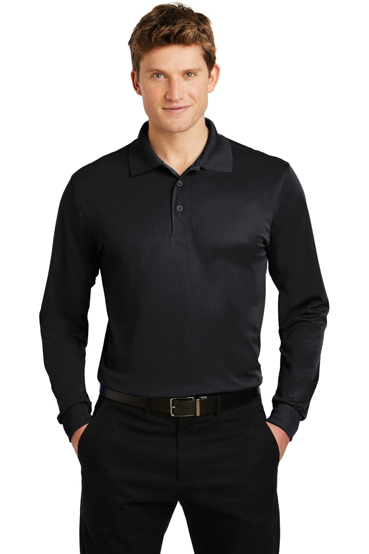 Sport-Tek¨ Long Sleeve Micropique Sport-Wick¨ Polo. ST657